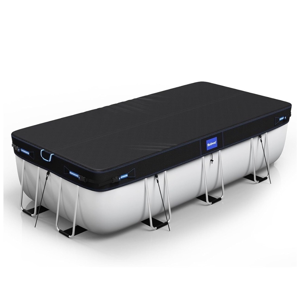 Holiwei 7x10 Ft Rectangular Pool Cover Reflective Above Ground PC002-RE710-HI